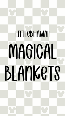 LITTLEB MAGICAL BLANKETS *READY TO SHIP