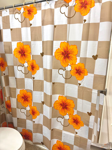beautyxbars collab shower curtain