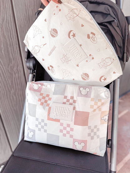 INSULATED COOLER POUCH IN NEUTRAL FAVES