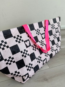 Checkered Bombucha - Neon Pink