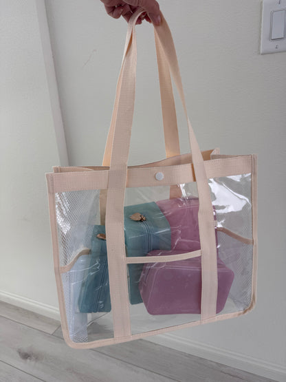 Clear Go Tote