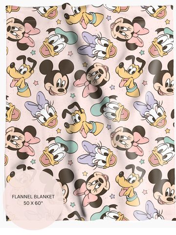 BLANKET -  MOUSE & PALS