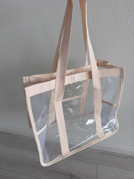 Clear Go Tote