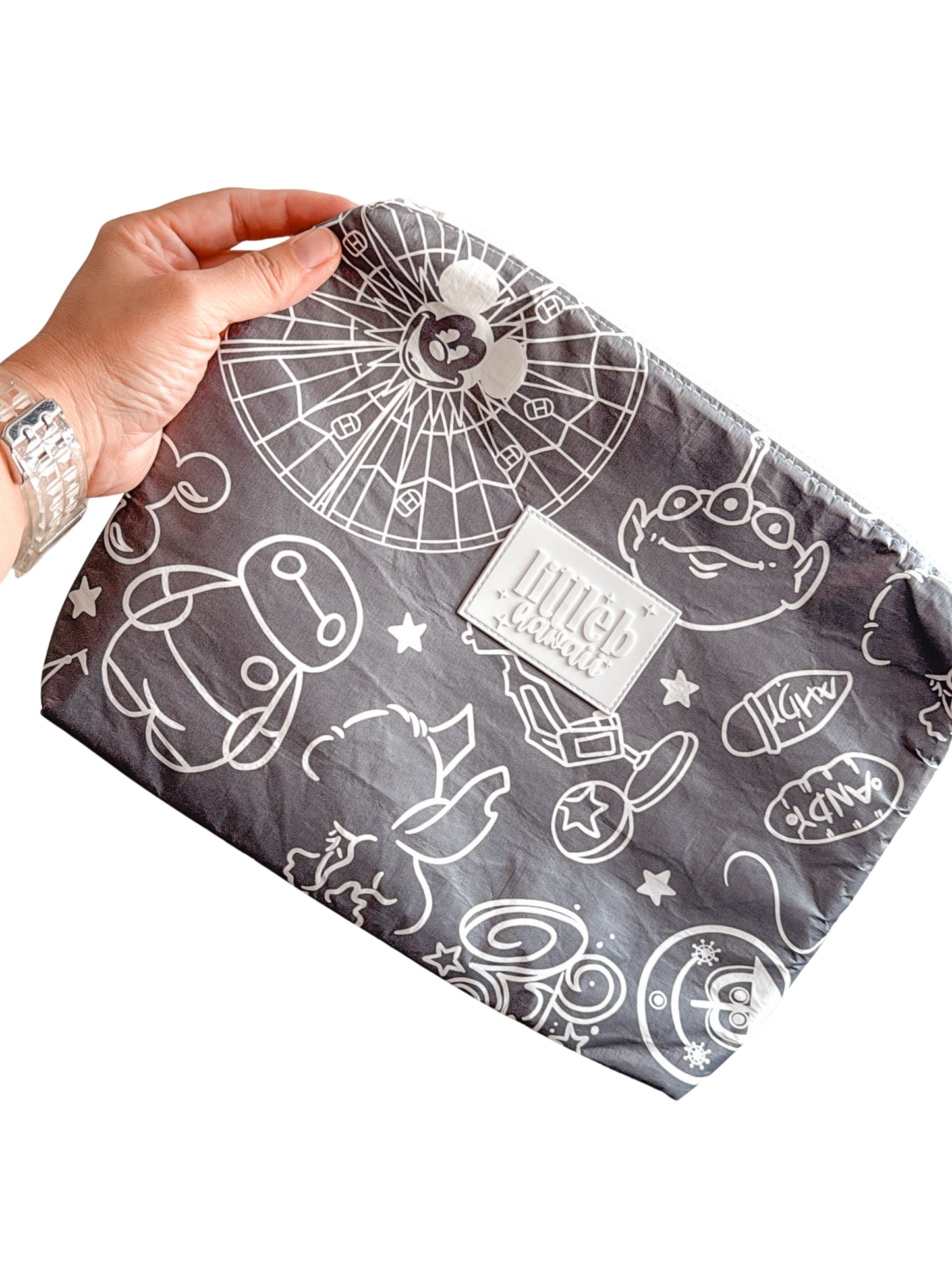 Grey and White Pals Insulated Pouch - Preorder